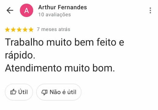 Comentário Google 1