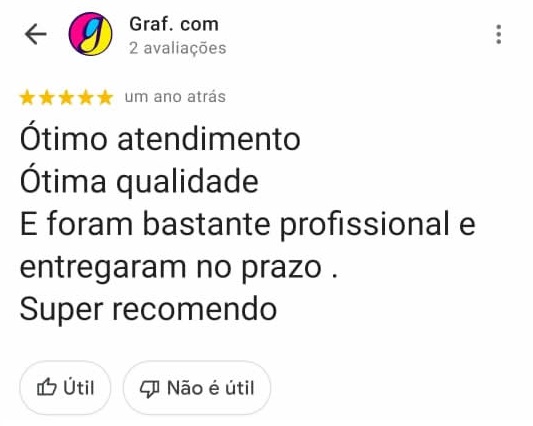 Comentário Google 1